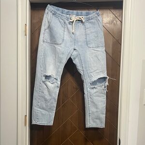 One Teaspoon Light Blue Relaxed Men's Jeans